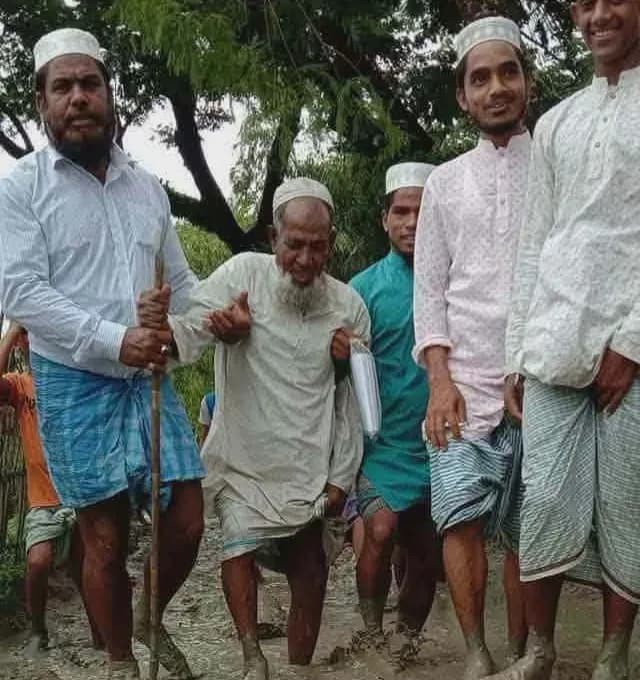 ঢেমুশিয়া ইউনিয়নের দাশখালী পাড়া সড়ক চলাচলের অযোগ্য, দুর্ভোগে শতাধিক পরিবার