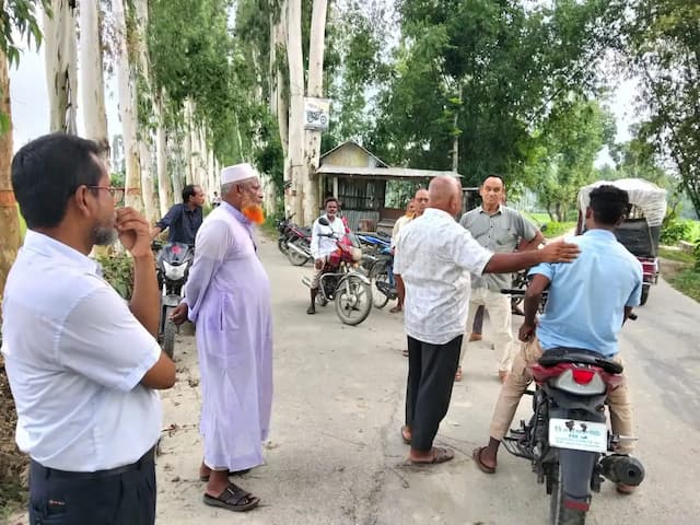 ফুলবাড়ীর নাওডাঙ্গা ইউনিয়নে মাদকবিরোধী অভিযান অনুষ্ঠিত