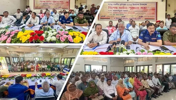 দুর্গাপূজা ঘিরে নিরাপত্তা জোরদার: কেরানীগঞ্জে আইনশৃঙ্খলা সভায় এমপি আমান