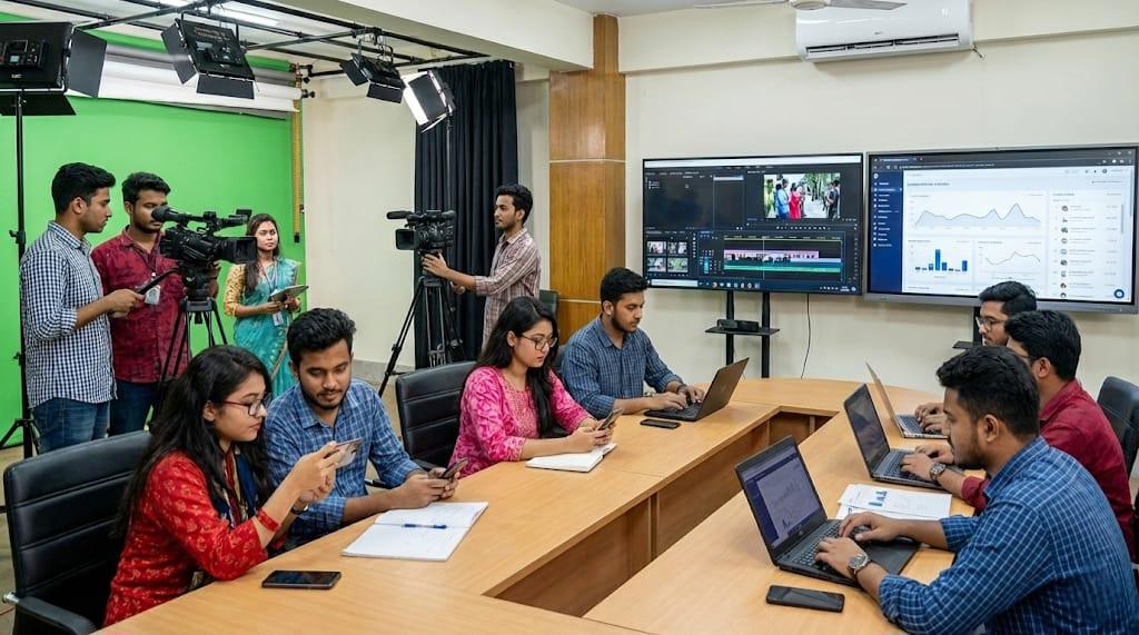 ডিজিটাল যুগে সাংবাদিকতার চ্যালেঞ্জ ও বিশ্ববিদ্যালয়ের গণমাধ্যম বিভাগের নতুন ভূমিকা