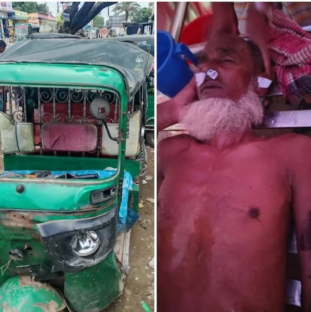আত্বীয়ের লাশ দেখতে যাওয়ার পথে ঝরল বৃদ্ধের প্রাণ: আখাউড়ায় সড়ক দুর্ঘটনা