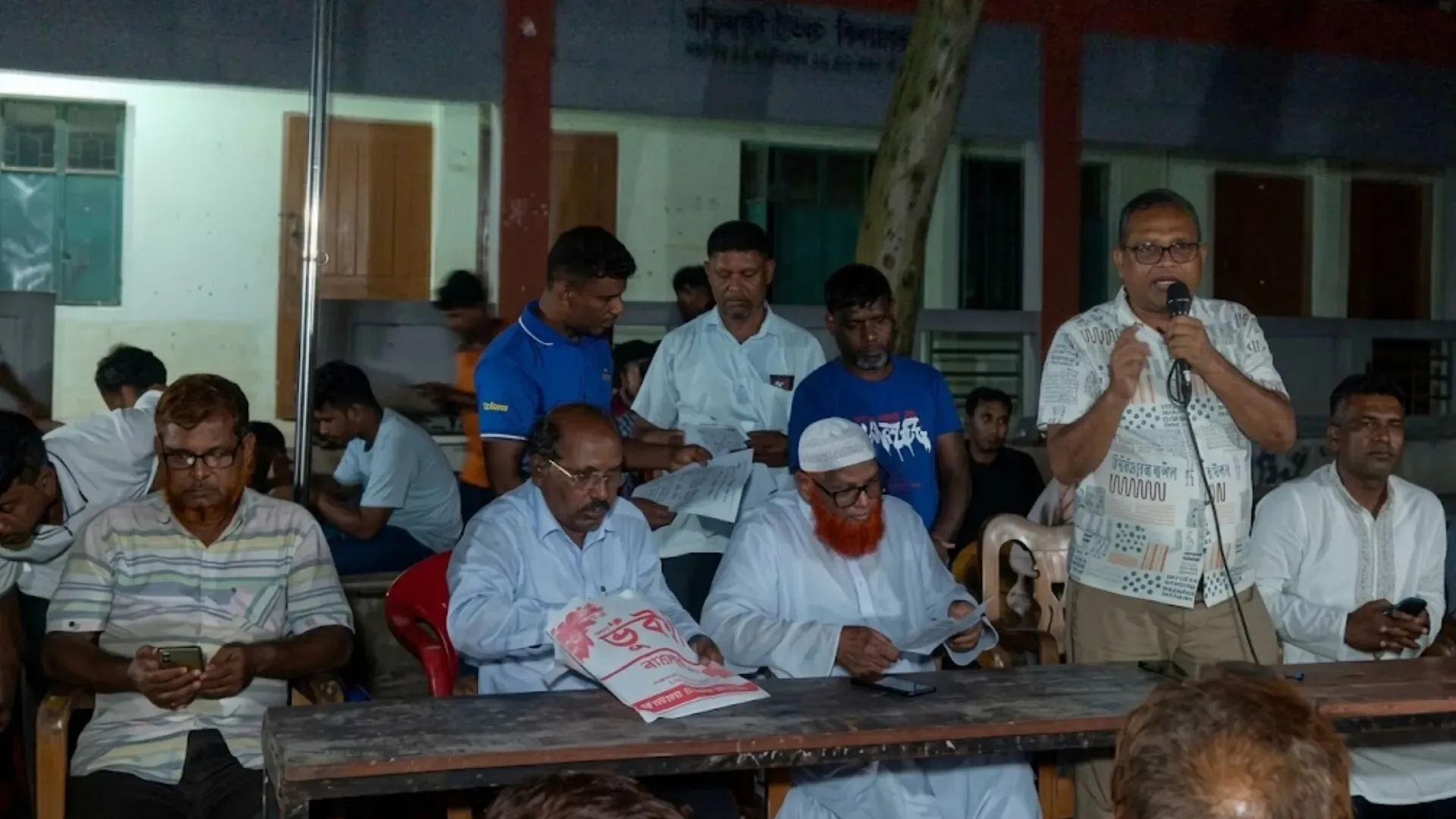 রুহিয়ায় রাজাগাঁও ইউনিয়ন ৮নং ওয়ার্ড বিএনপির বর্ধিত সভা