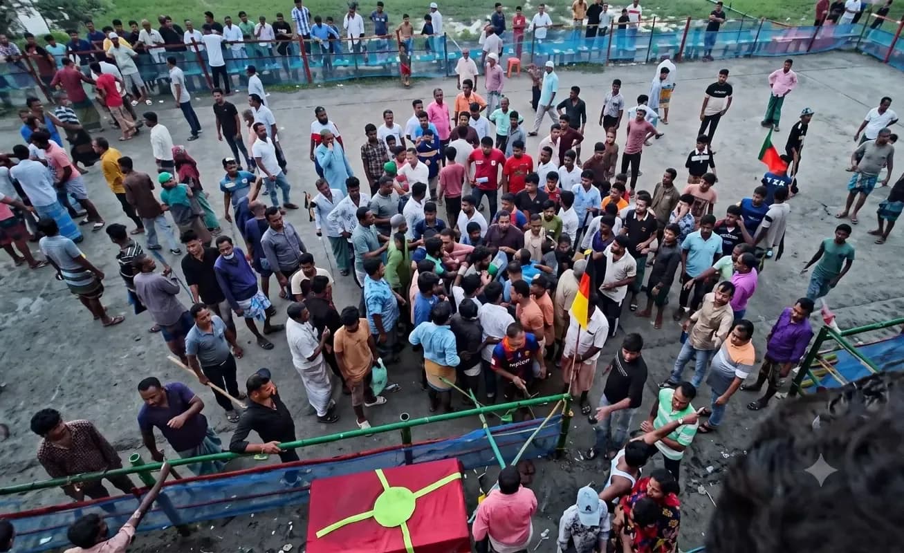 হাডুডু খেলার হার-জিত নিয়ে দুই গ্রামের রক্তক্ষয়ী সংঘর্ষ, আহত ১৫